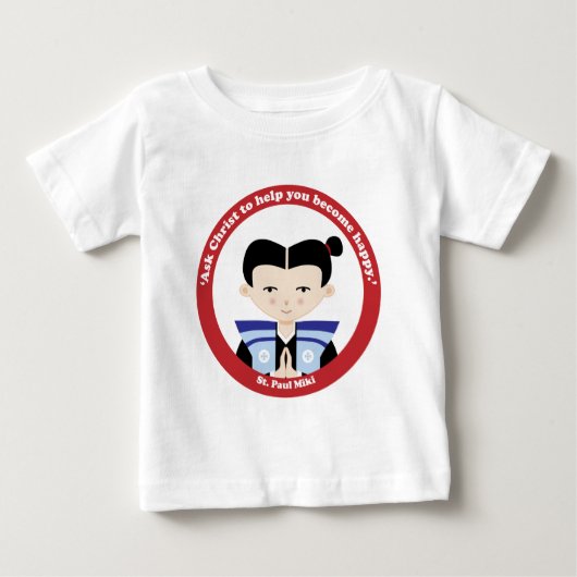 T-shirt Pour Bébé Saint Paul Miki (Devant)