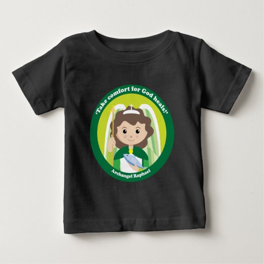 T-shirt Pour Bébé Saint Raphaël l'Archange (Devant)