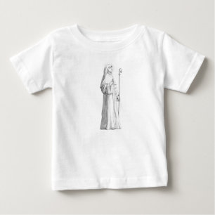 T-shirt Pour Bébé Sainte Catherine de Sienne Vierge