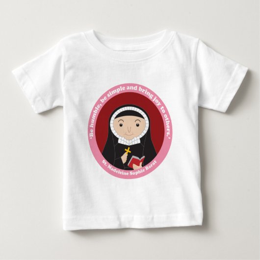 T-shirt Pour Bébé Sainte-Madeleine Sophie Barat (Devant)