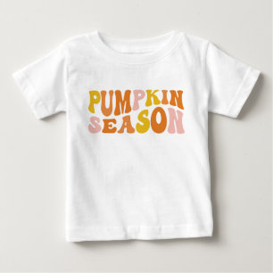 T-shirt Pour Bébé Saison citrouille
