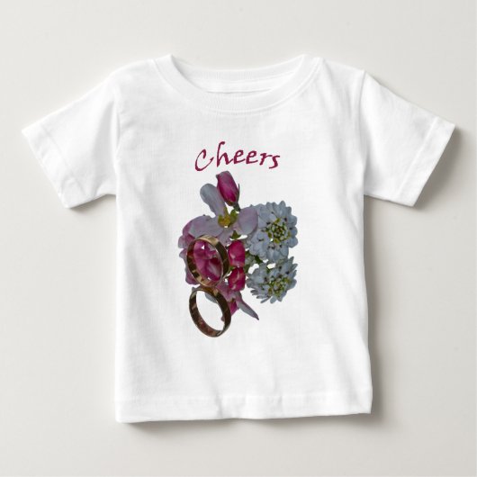 T-shirt Pour Bébé Salutations -Acclamations (Devant)