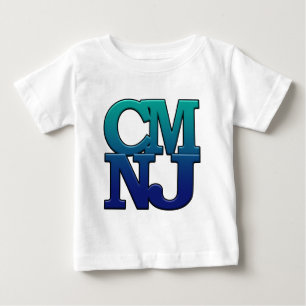 T-shirt Pour Bébé Salutations de Cape May, New Jersey