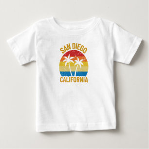T-shirt Pour Bébé San Diego Californie