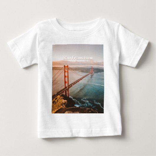 T-shirt Pour Bébé San Francisco (Devant)