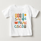 T-shirt Pour Bébé San Francisco (Devant)