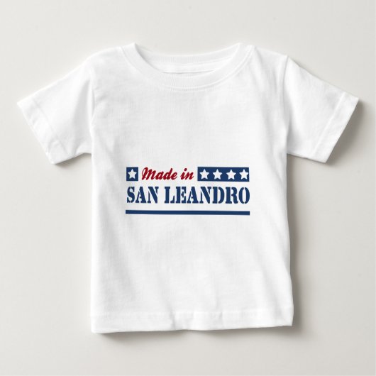 T-shirt Pour Bébé San Leandro CA.png (Devant)