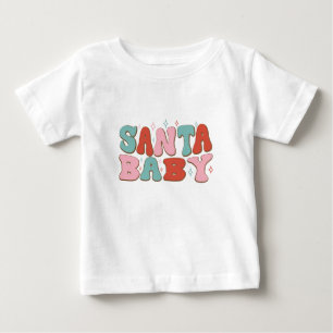 T-shirt Pour Bébé Santa Baby - Noël