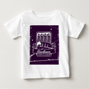 T-shirt Pour Bébé Sardines dans une boîte