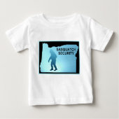 T-shirt Pour Bébé Sasquatch Security - Oregon (Devant)