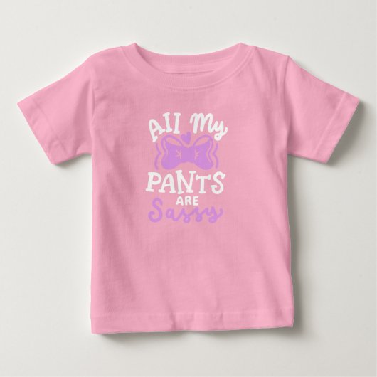 T-shirt Pour Bébé Sassouille (Devant)