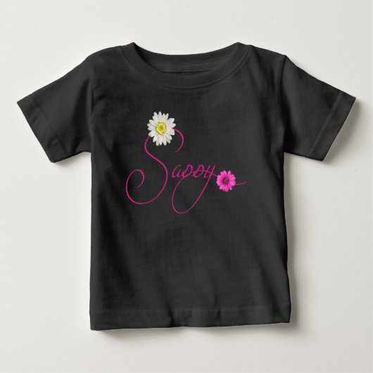 T-shirt Pour Bébé Sassy Toddler SHirt (Devant)