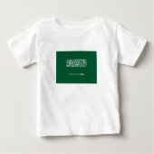 T-shirt Pour Bébé Saudi Arabia Flag (Devant)