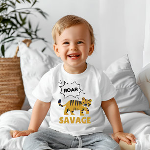T-shirt Pour Bébé Sauvage