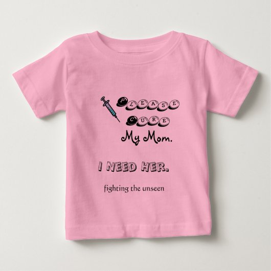 T-shirt Pour Bébé sauver ma mère (Devant)