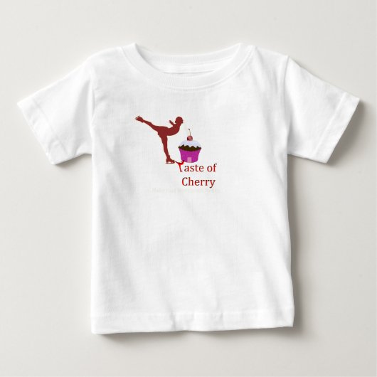 T-shirt Pour Bébé Saveur de Cerise (Devant)