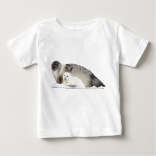 T-shirt Pour Bébé Sceau annelé