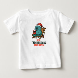 T-shirt Pour Bébé Scellez les Vibes de Cruisemas 2025