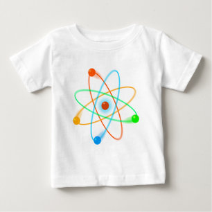 T-shirt Pour Bébé Science de la structure atomique