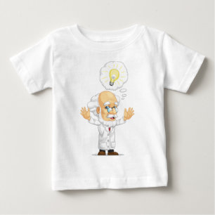 T-shirt Pour Bébé Scientifique ou professeur Having une idée
