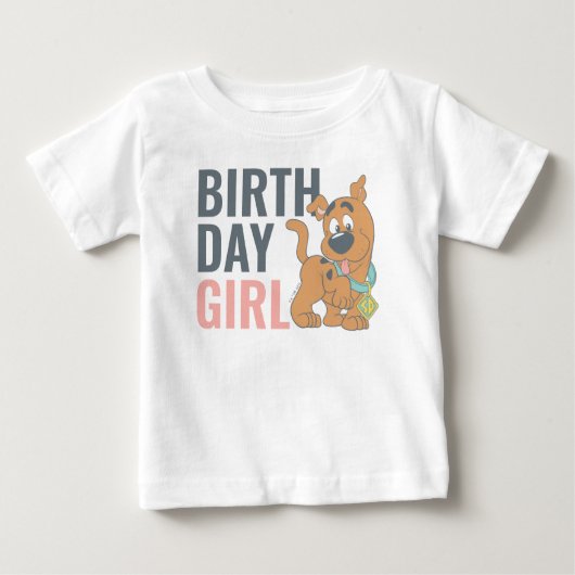 T-shirt Pour Bébé Scooby-Doo Fille de 1 an (Devant)