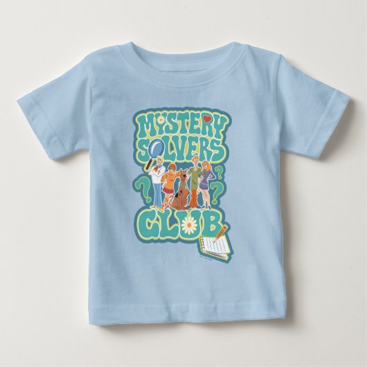 T-shirt Pour Bébé Scooby-Doo & Gang "Mystery Solvers Club" (Devant)