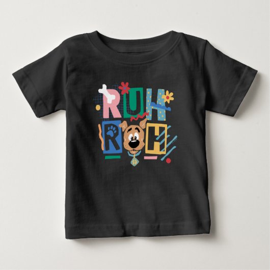 T-shirt Pour Bébé Scooby-Doo | Ruh Roh Baby Scooby-Doo (Devant)