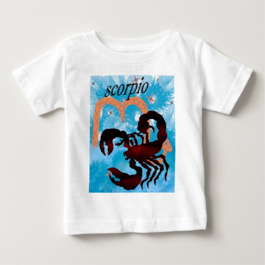 T-shirt Pour Bébé Scorpio (Devant)