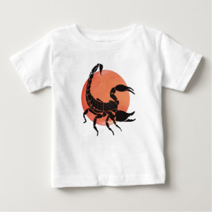 T-shirt Pour Bébé Scorpio, signe zodiaque