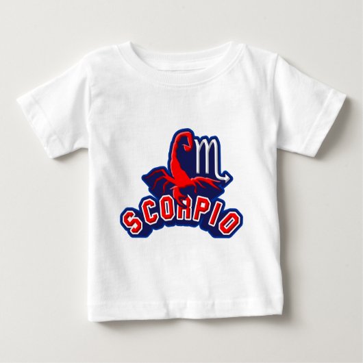 T-shirt Pour Bébé Scorpion (Devant)