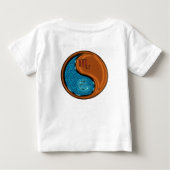 T-shirt Pour Bébé Scorpion & Serpent de Bois (Dos)