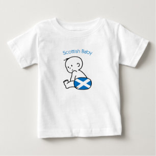 T-shirt Pour Bébé Scottish Baby