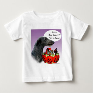T-shirt Pour Bébé Scottish Deerhound Halloween Candy