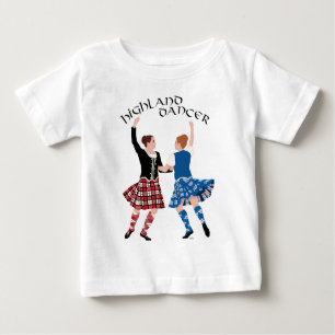 T-shirt Pour Bébé Scottish Highland Dance Reel