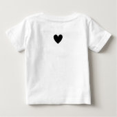T-shirt Pour Bébé Script moderne T-shirt ours bébé (Dos)