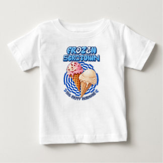 T-shirt Pour Bébé 🍦 Scrotown Glacé