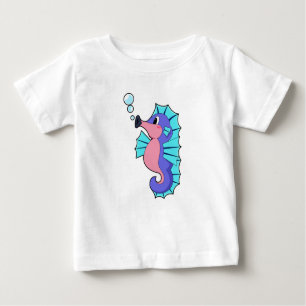 T-shirt Pour Bébé Seahorse