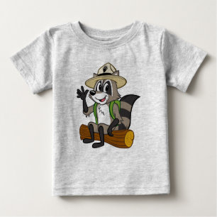 T-shirt Pour Bébé Séance de Rick de garde forestière de Rick   de
