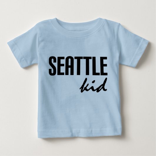 T-shirt Pour Bébé Seattle WA badine le tee - shirt infantile (Devant)
