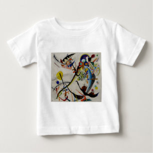 T-shirt Pour Bébé Segment bleu de Kandinsky