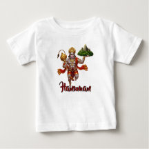 Seigneur Hanuman volant soulevant une montagne