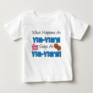 T-shirt Pour Bébé Séjourne à Yia-Yia's