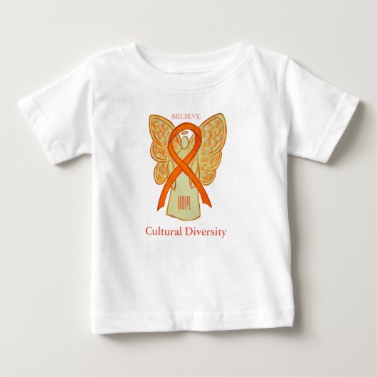 T-shirt Pour Bébé Sensibilisation à la diversité culturelle Chemise (Devant)