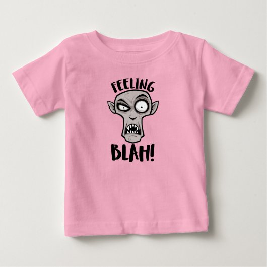 T-shirt Pour Bébé Sentiment Blah Nosferatu Vampire (Devant)