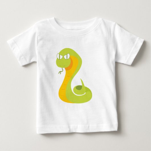 T-shirt Pour Bébé Serpent (Devant)
