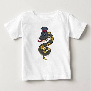 T-shirt Pour Bébé Serpent avec Casquette