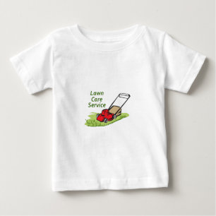 T-SHIRT POUR BÉBÉ SERVICE DE SOINS DE PELOUSE
