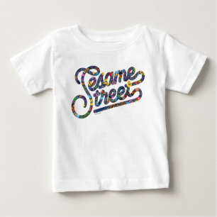T-shirt Pour Bébé Sésame Sésame   Logo Doodle