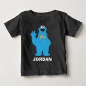 T-shirt Pour Bébé Sesame Street | Cookie Monster personnalisé (Devant)