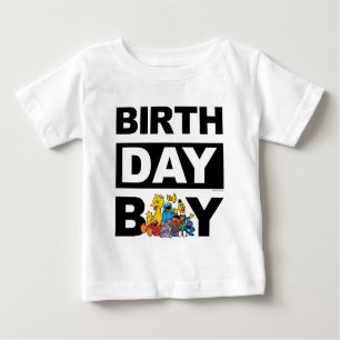 T-shirt Pour Bébé Sesame Street et Pals Birthday Boy
